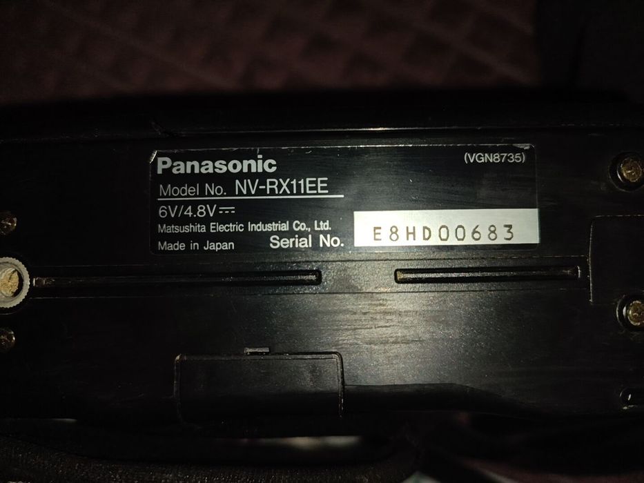 Вінтажна відеокамера Panasonic NV-RX11EE (VHS-C, Japan)