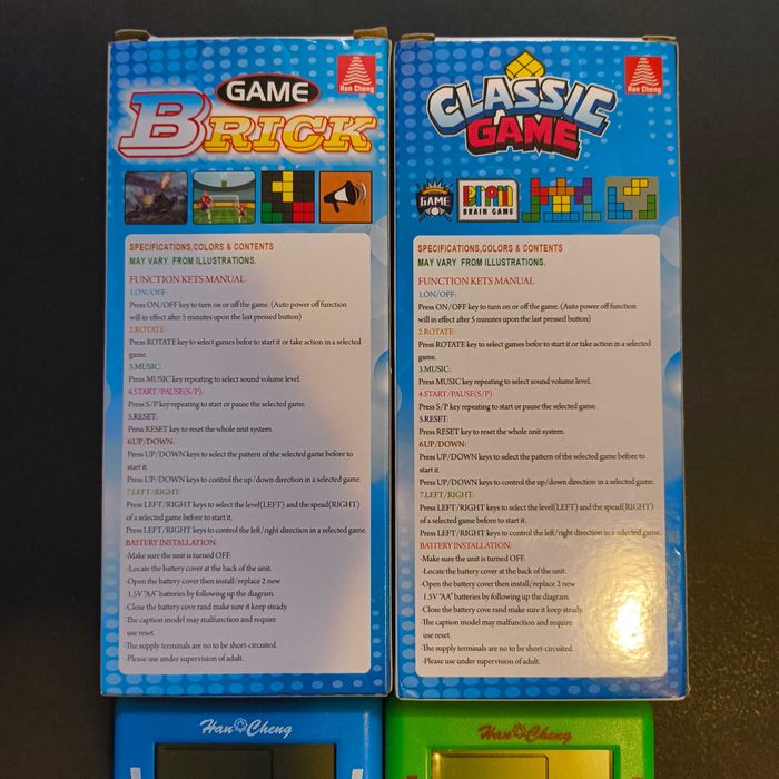 Consola Tetris Brick Game