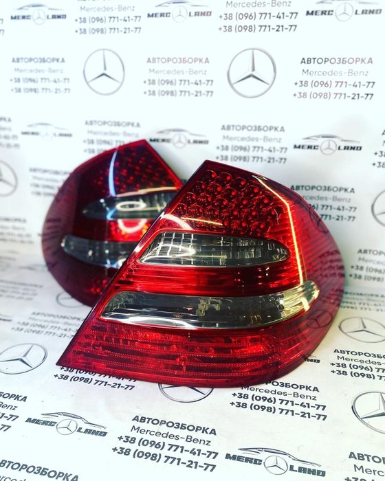 Мерседес e-class w211 стопи задні лед авангард