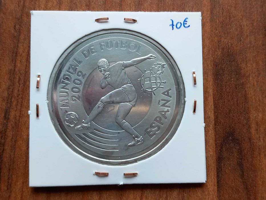 Moeda 10 Euros 2002 Mundial de Futebol