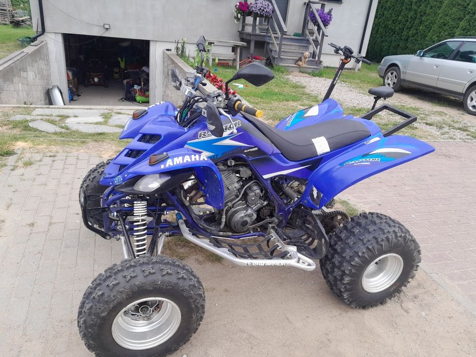 Yamaha raptor 660r zamiana