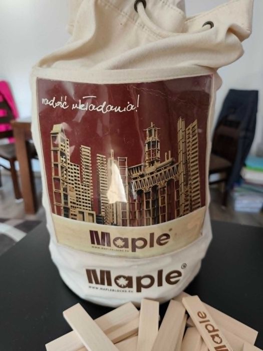 Drewniane klocki Maple 400 szt
