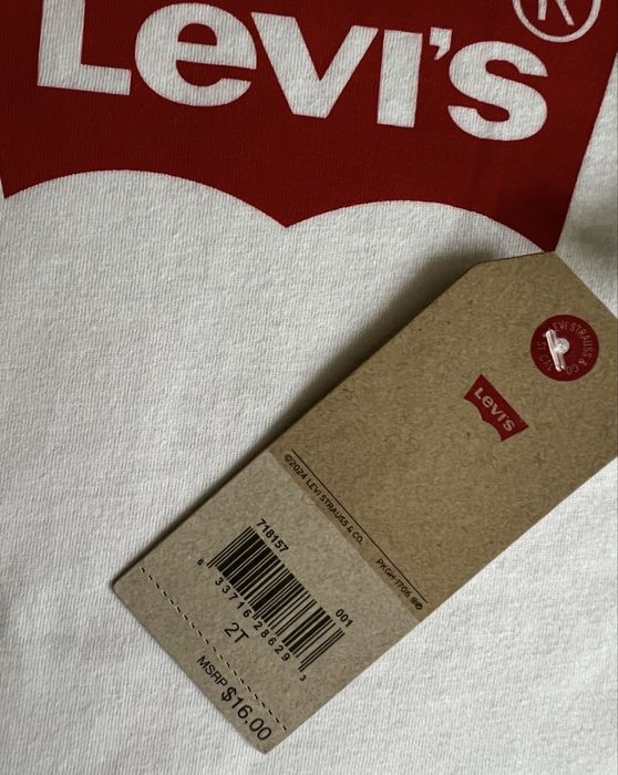 Дитяча футболка Levis 1-2 роки