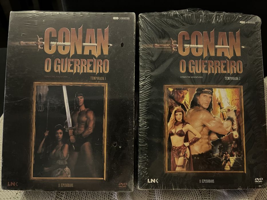 Conan Guerreiro Temporada 1 e 2 - DVD