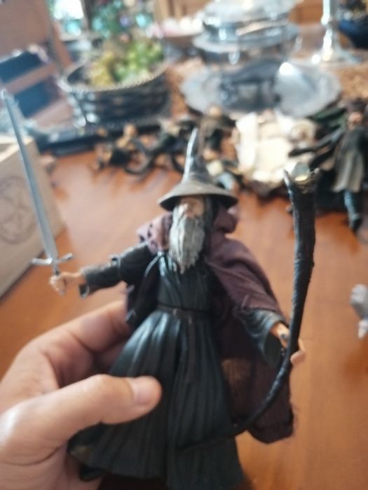 Boneco Gandalf o cinzento senhor dos anéis