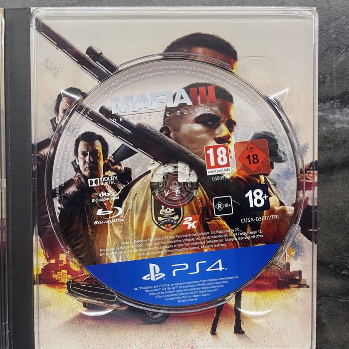 Игра Mafia trilogy PS4, PS5