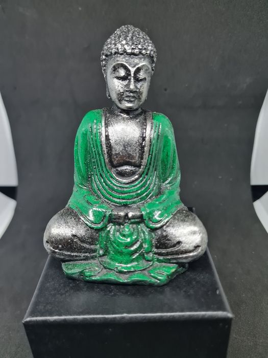 Buda da meditação- cores mistas (prateado)
