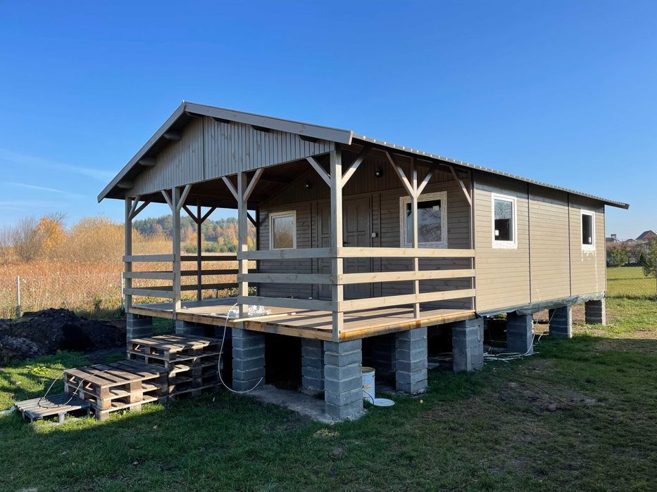 domek drewniany letniskowy drewniane dom domki domy z drewna WARBIT