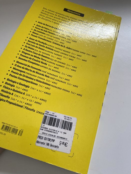 Livro de estudo História A