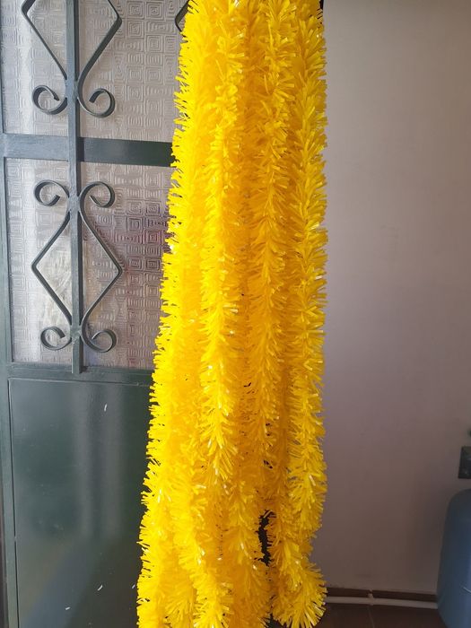 Fitas para Festa - Branco e Amarelo