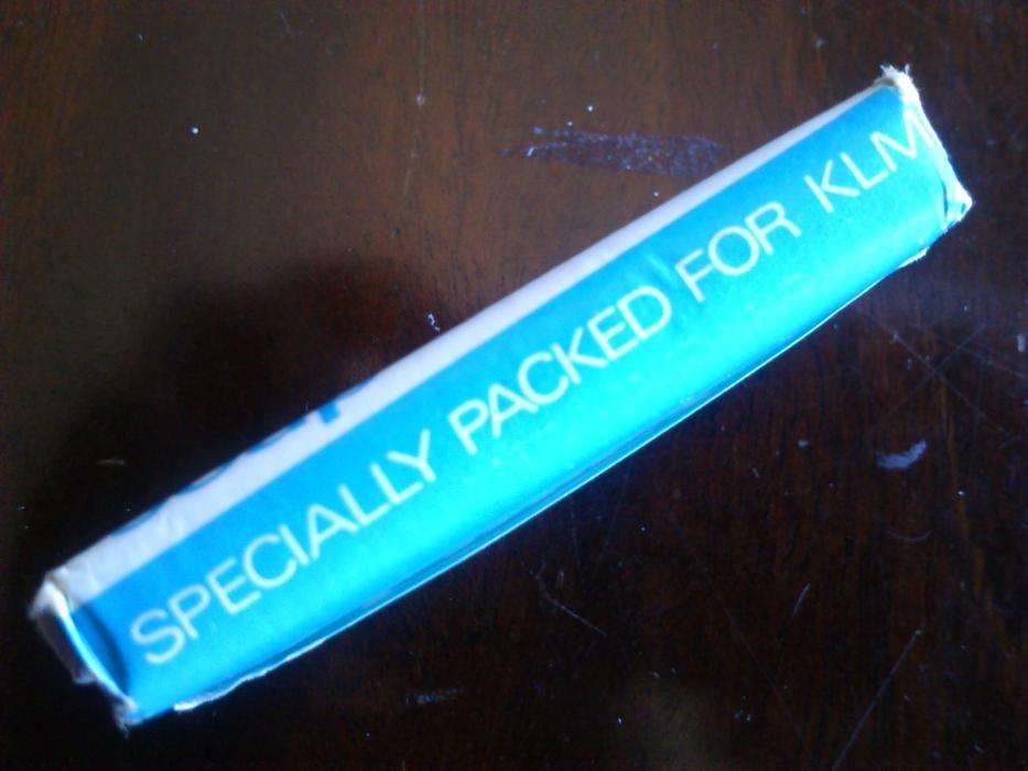 Aviação comercial- sabonete KLM Companhia Real de Aviação Holandesa
