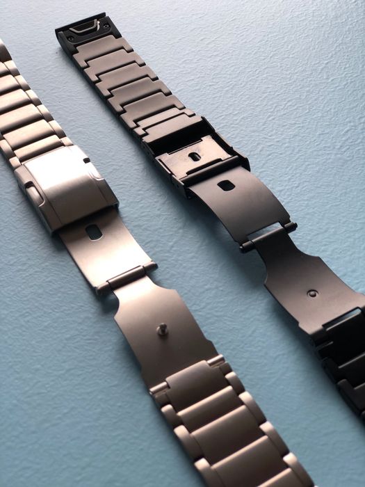 Титановий ремінець для Garmin Fenix Tactix Enduro quick fit 22 / 26 мм