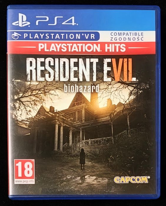 Resident Evil 7 Biohazard PL na PS4 BDB stan +Bezpłatny Update PS5 +VR