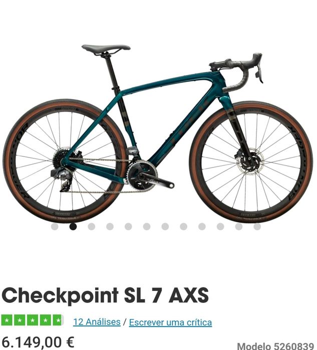 Trek Checkpoint SL7 AXS, tam. 56 (2023, Gravel)