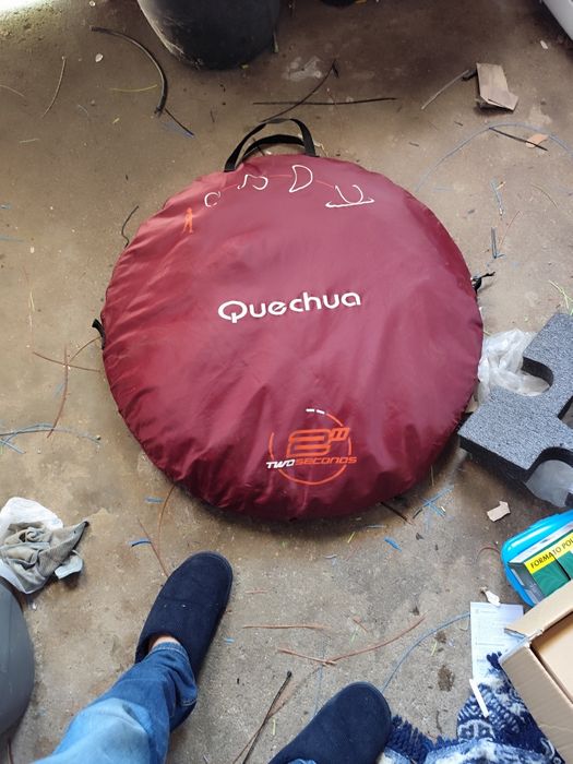 Tenda queshua 2 seconds 2 lugares