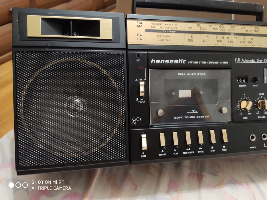 Магнитола кассетная HANSEATIC