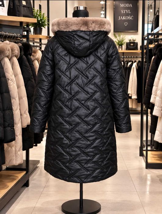Płaszcz, kurtka Damska zimowa 6XL