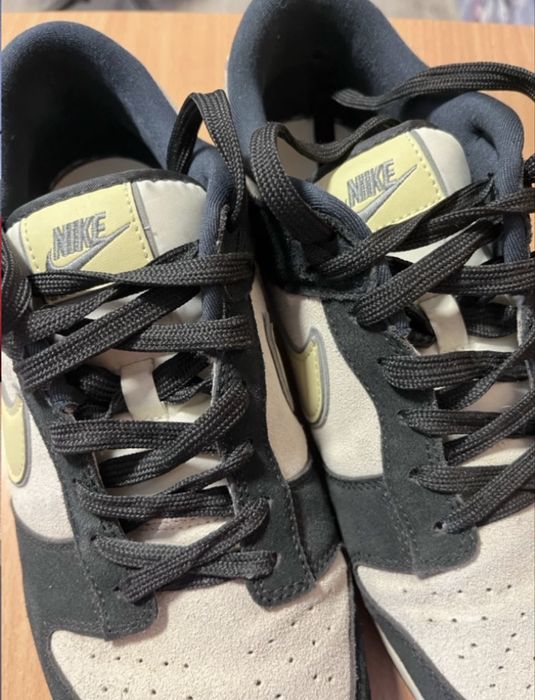 Nike Dunk Low розмір 44,5 темно-синій з білим та жовтим