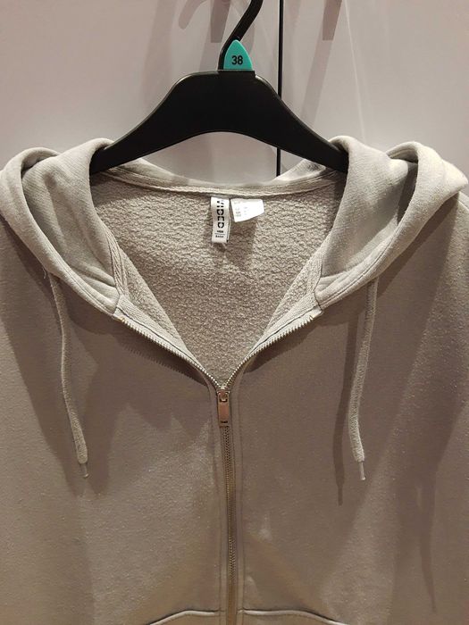 Szara bluza z kapturem -  XS/34