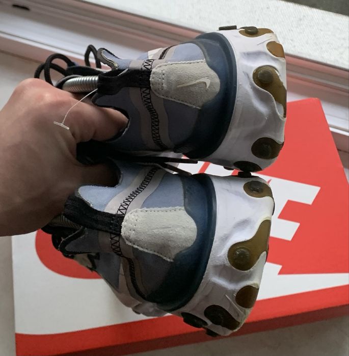 Nike React Element 55 Size 43 27.5 cm. Mens 87 Indigo Fog Swoosh Vision Air Max