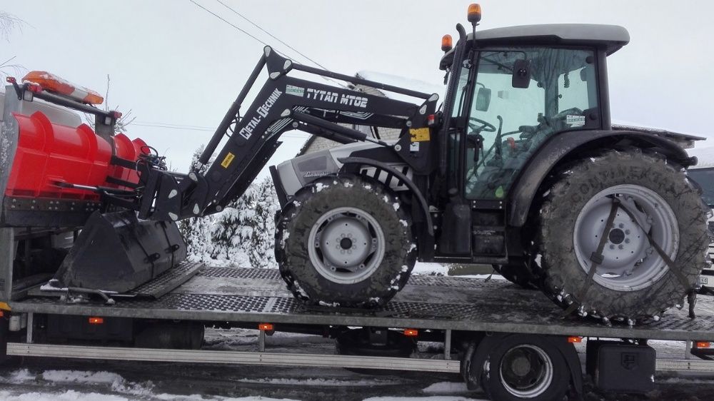 pomoc drogowa transport laweta koparka  bus widlak przyczepa domek