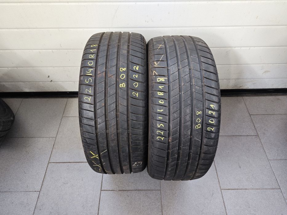 2x225/40 R18 Bridgestone Turanza T005 letnie