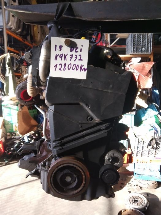 Motor 1.5 dci k9k732,COMPLETO COM GARANTIA.