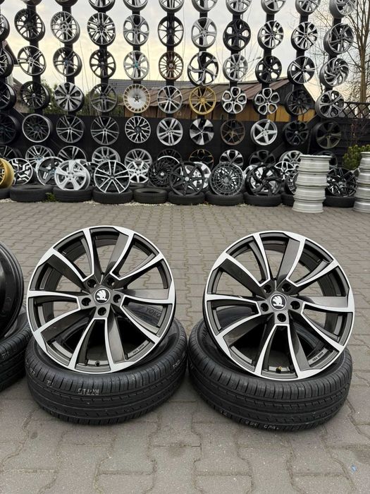 Felgi aluminiowe Skoda 19" 5x112 7,5j et43 Vw Audi Seat Cupra Bmw itp.