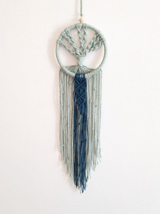 Árvore da vida em Macramé