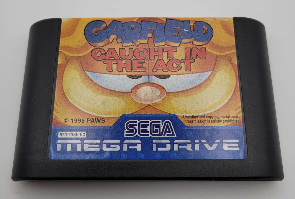 Mega drive game: Garfield Caught in the Act64585766089602122