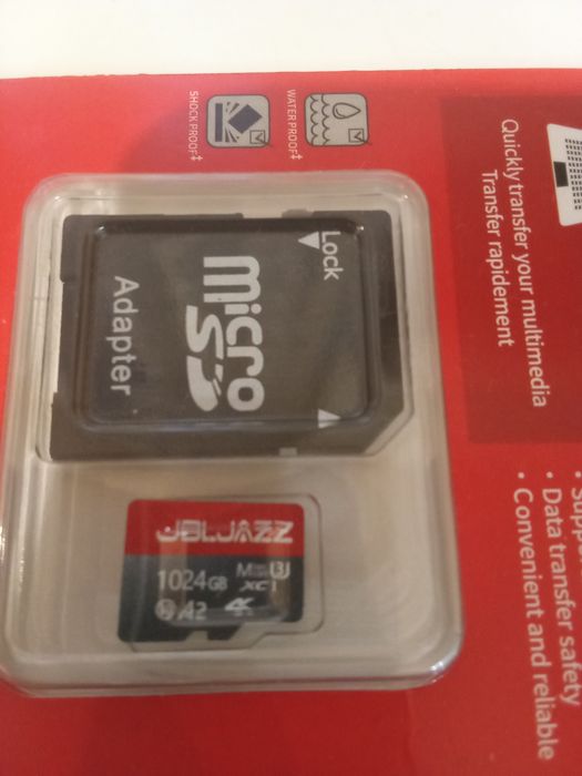 Карта пам'яті на 1 терабайт 512 гигабайт мікро сд micro SD