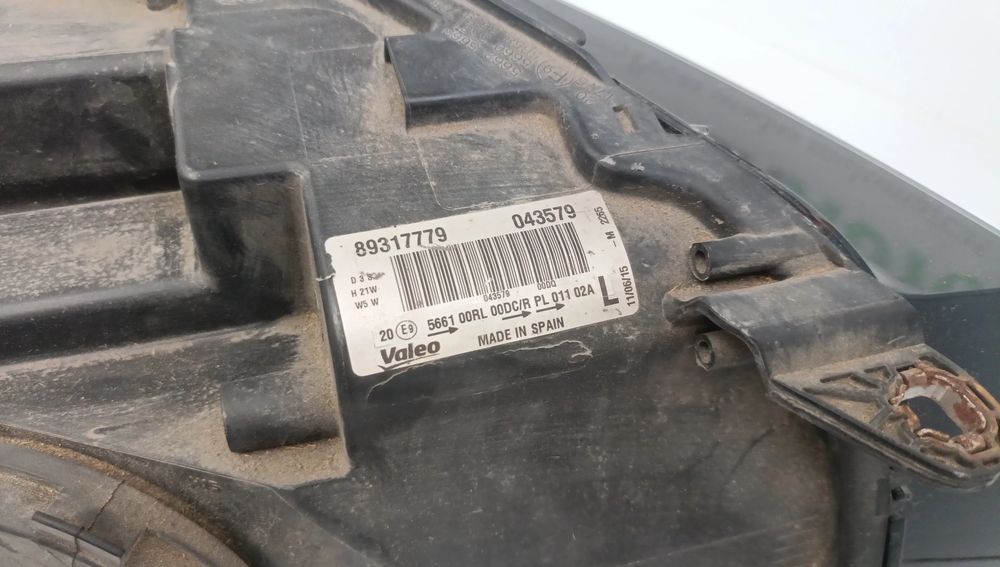 Ótica / farol esquerda AUDI A5 (8T3)
