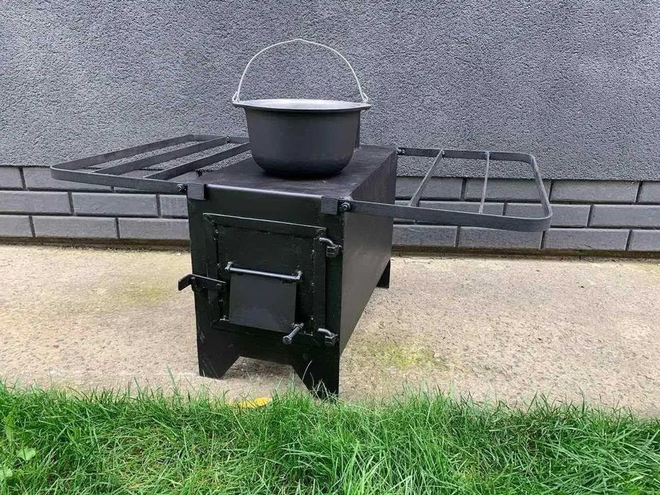 Буржуйка піч з варильною поверхнею, буржуйка в дім, гараж, квартиру