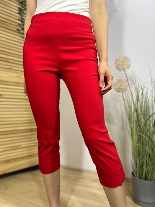 Czerwone damskie rybaczki Roman – rozmiar 42