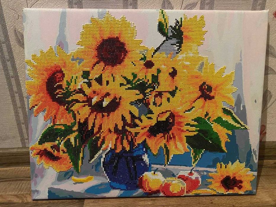 Алмазна картина "Соняшники"