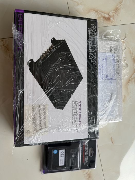 Продам процесорний підсилювач dsp ground zero gzdsp 4.80a pro