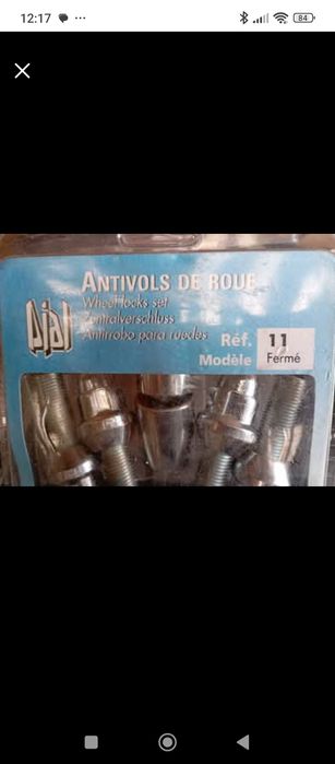 Parafusos e porcas de segurança