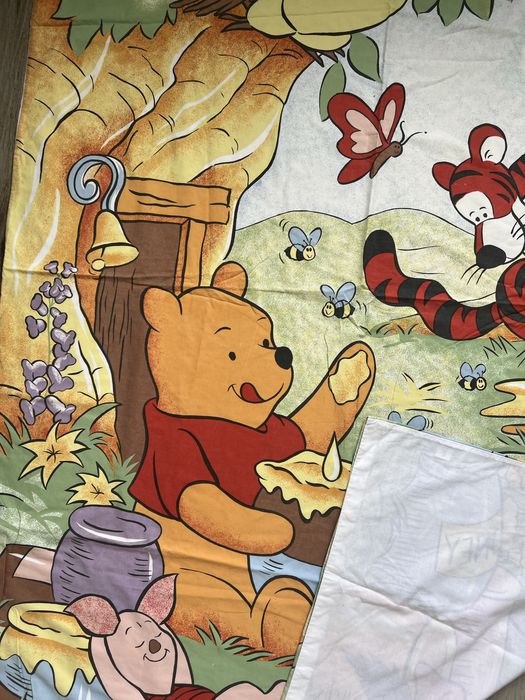 постель комплект для девочки Единорог Винни Пух Пеппа Disney