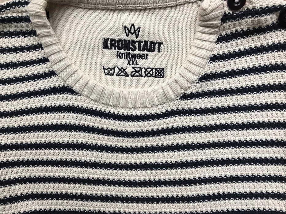 Kronstadt Sweter męski w paski Knitwear XXL Jak nowy