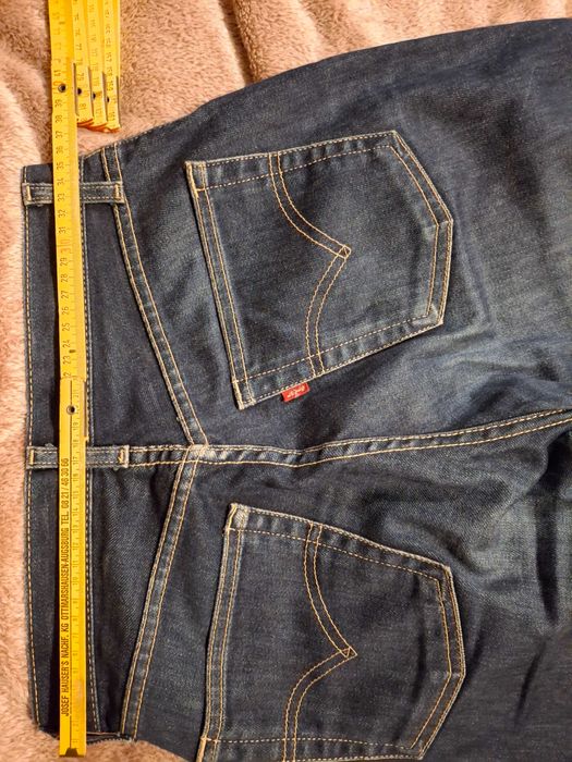 Dżinsy damskie LEVIS granatowe