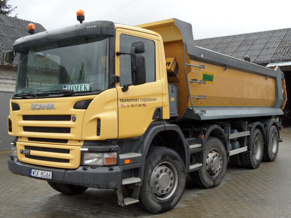 Scania P380 8x4 Skibicki