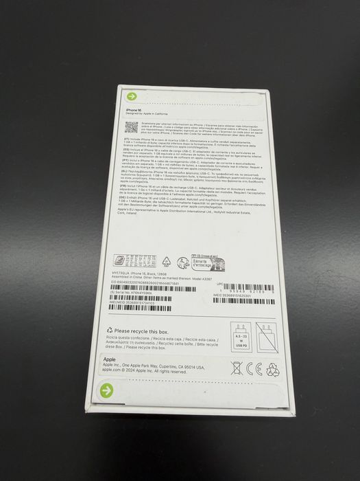 Iphone 16 de 128gb selado