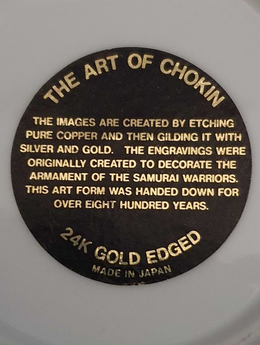Guarda-jóias THE ART OF CHOKIN - 24K Gold - Japan