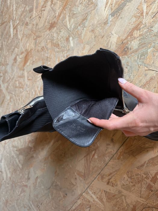 Botki czarne na platformie 41 suwak