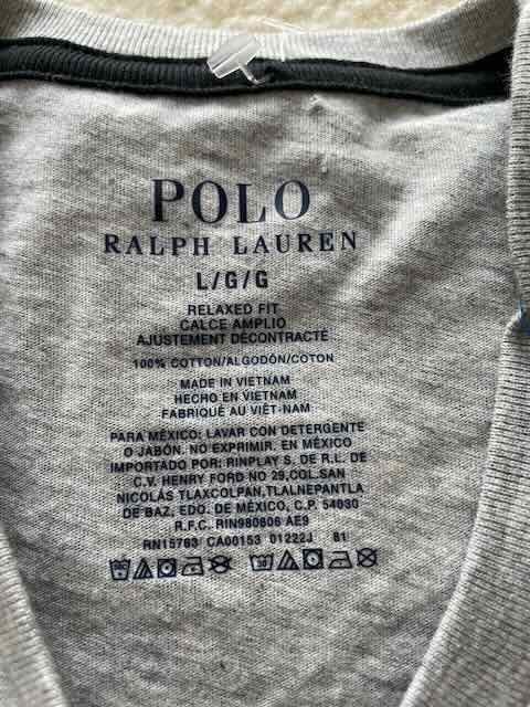 Ralph Lauren - koszulka męska z USA, L.