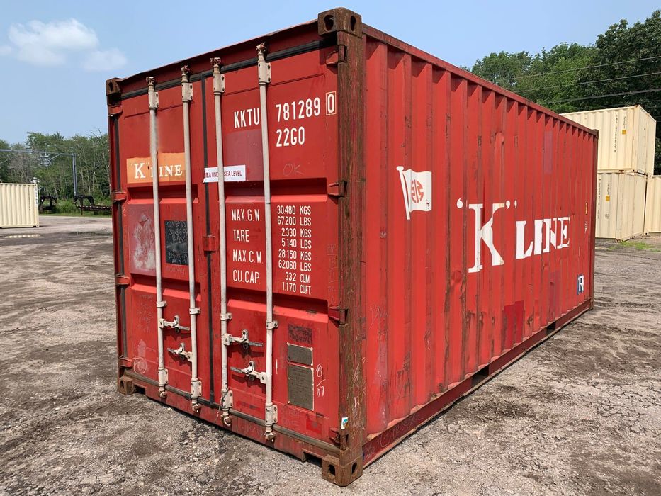 Kontener morski magazynowy budowlany 20DV 6 metrowy, lok Poznań!