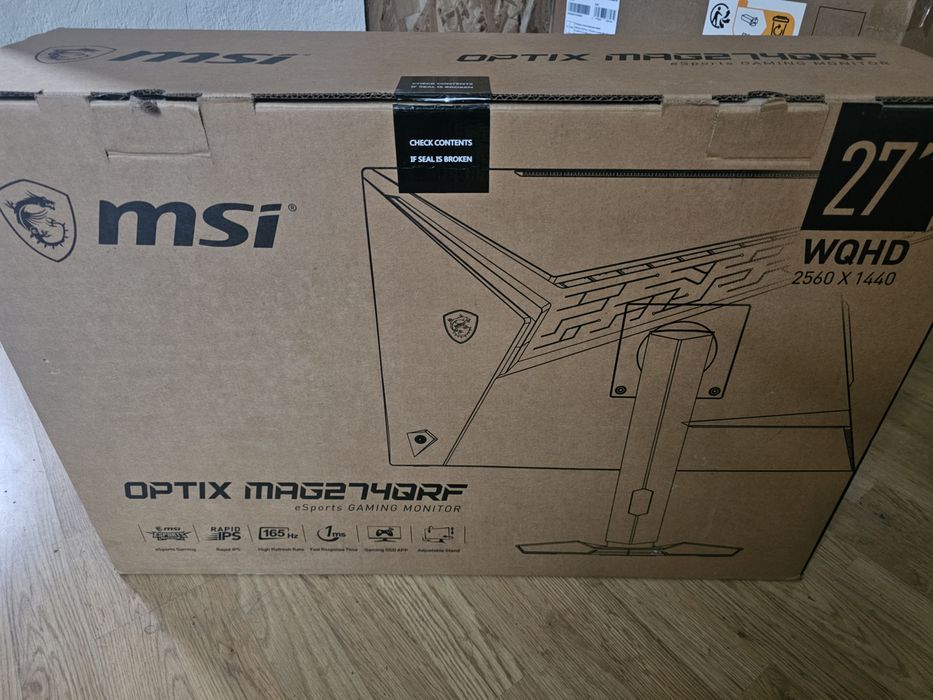 Монітор MSI mag274qrf