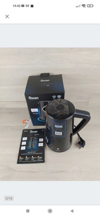 Swan Alexa Smart Czajnik elektryczny 1800 W 1,5 l Czarny OPIS

Swan Al