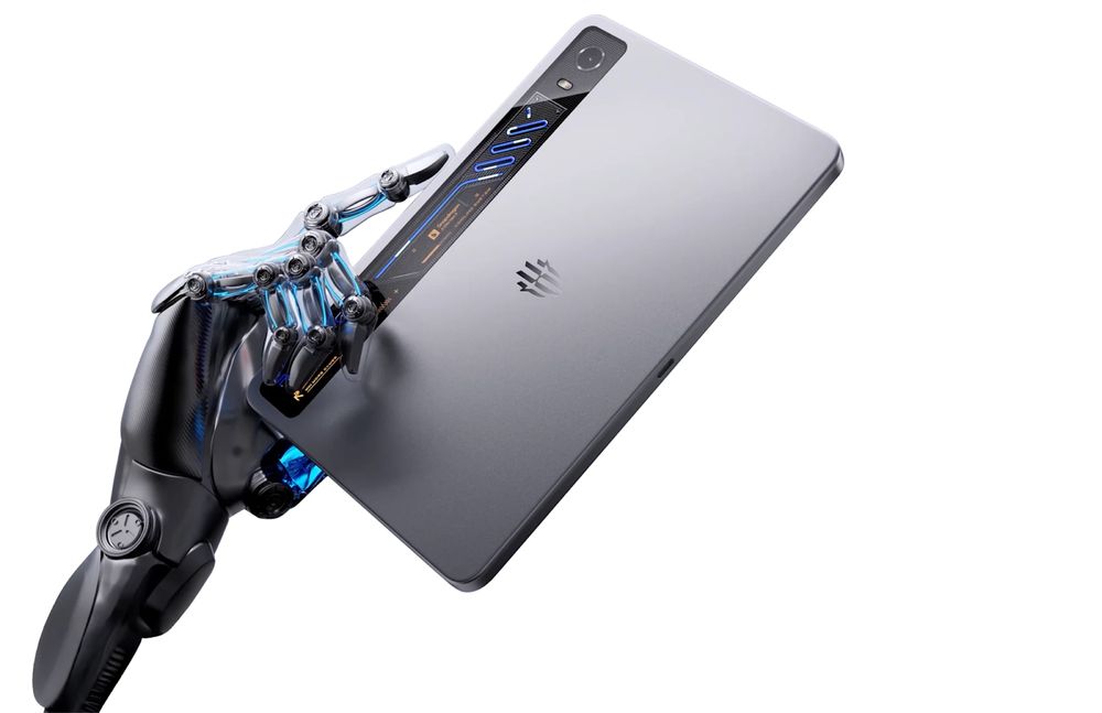 REDMAGIC Astra 2 Gaming Tablet | 16 GB + 512 GB | Starfrost (Prata) | Novo e lacrado!