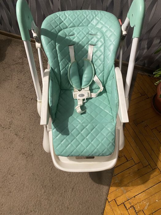 Детский стульчик для кормления Quality на колесиках